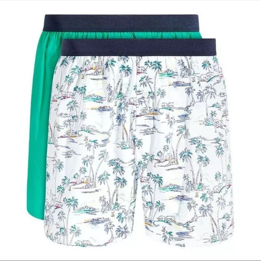Mens Club Room Woven Boxers 2-Pack Various Sizes